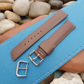 11/16" Kreisler Saddle Leather Tapered Unused Classic 1960s Vintage Watch Band