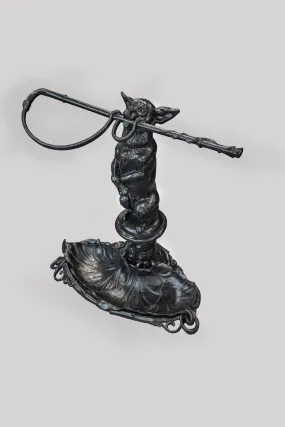 1900s Victorian Cast-Iron Dog Shaped Umbrella Stand -w/CoA- and $6K APR Value!! 