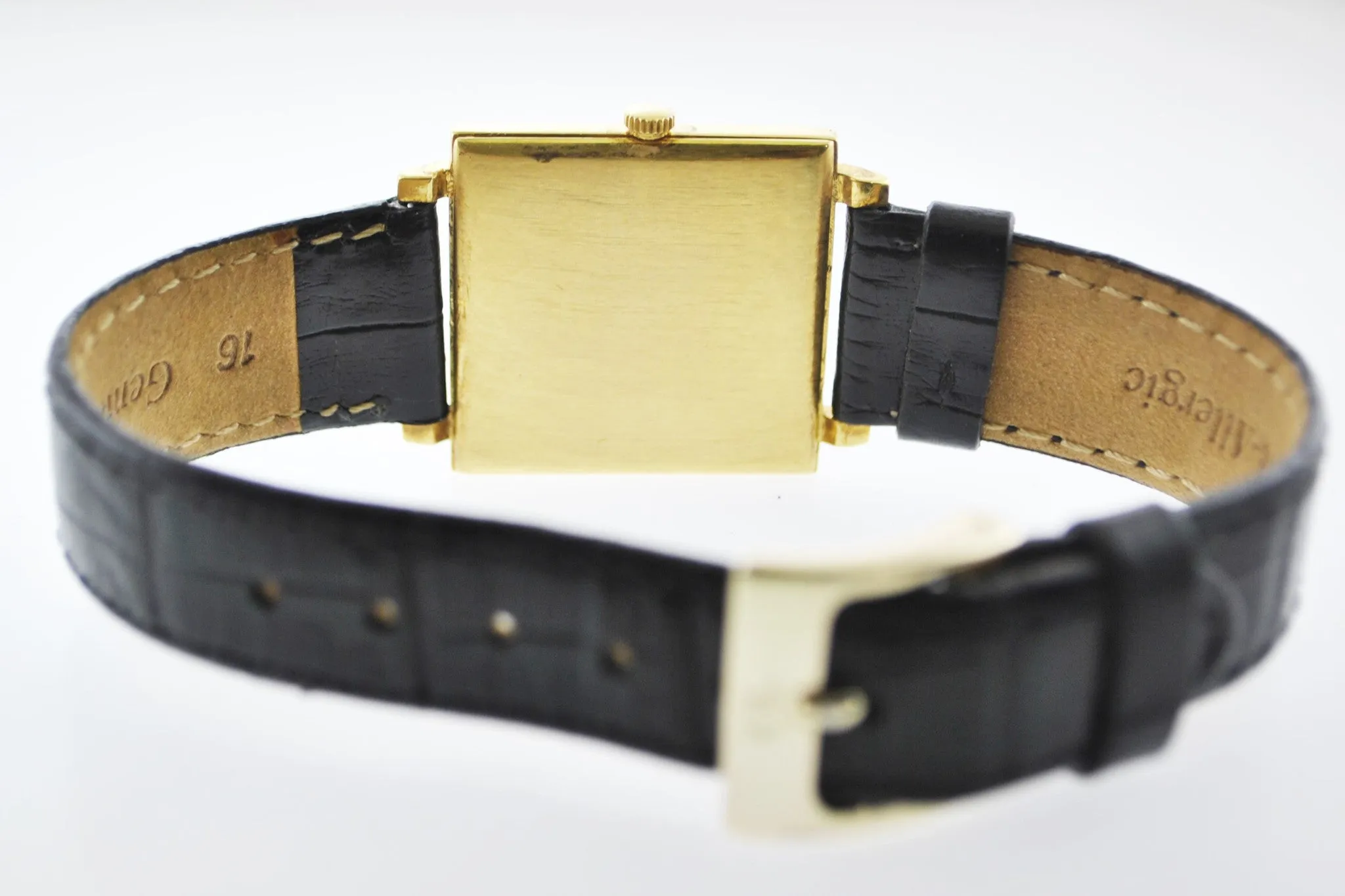 1950's Vacheron Constantin Square Ultra Thin Wristwatch in 18 Karat Yellow Gold - $40K APR w/ COA!