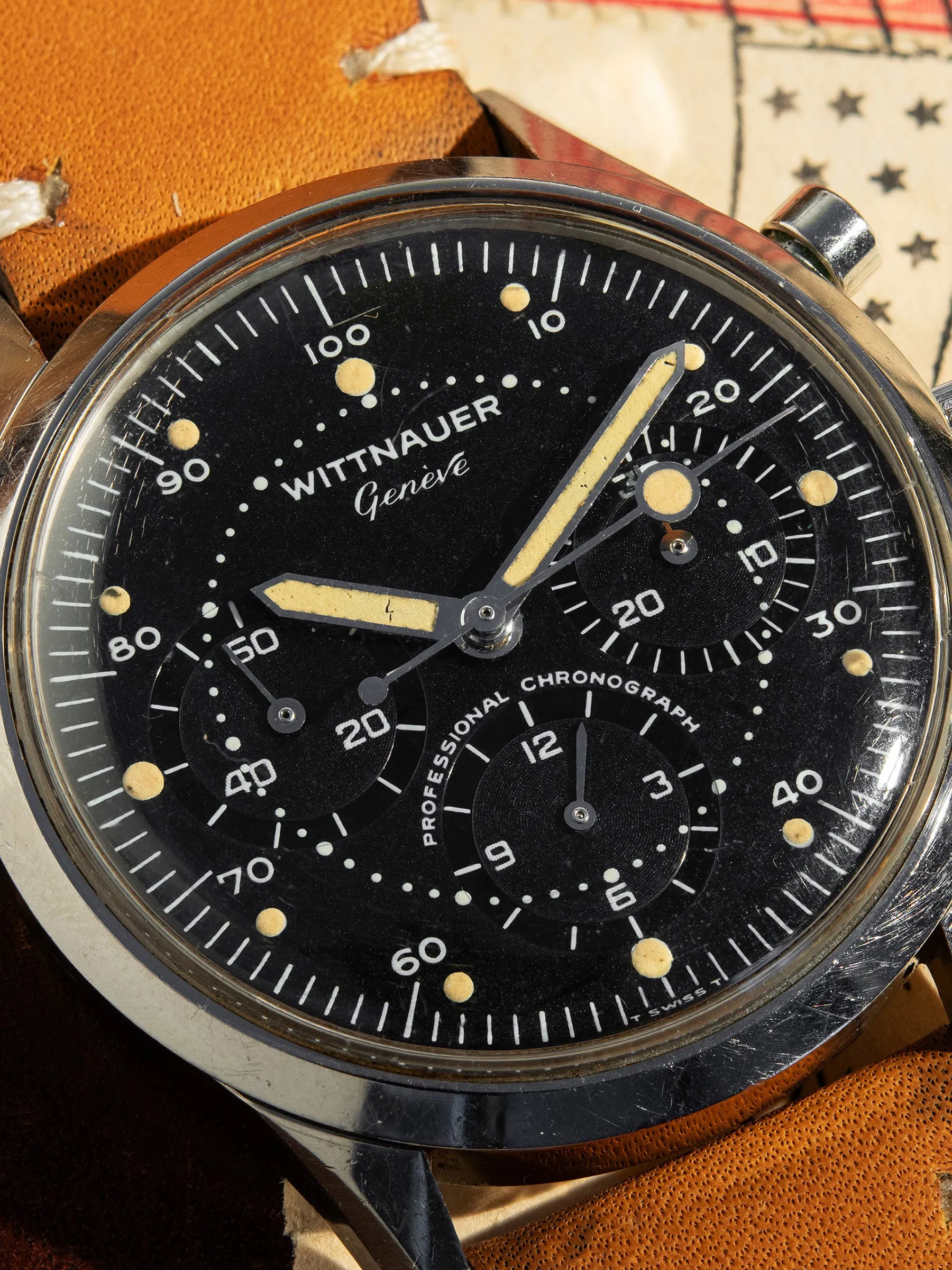 1960s Wittnauer Professional Chronograph (Ref. 242T) "Valjoux 72"