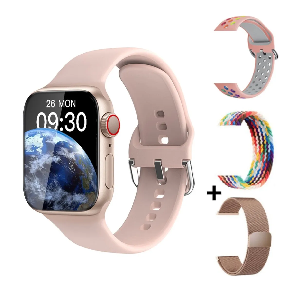 2023 Smart Watch Women Series 8 2.0; Screen Bluetooth Call Heart Rate Blood Pressure Men Smartwatch for Apple Watch IWO Watch 8
