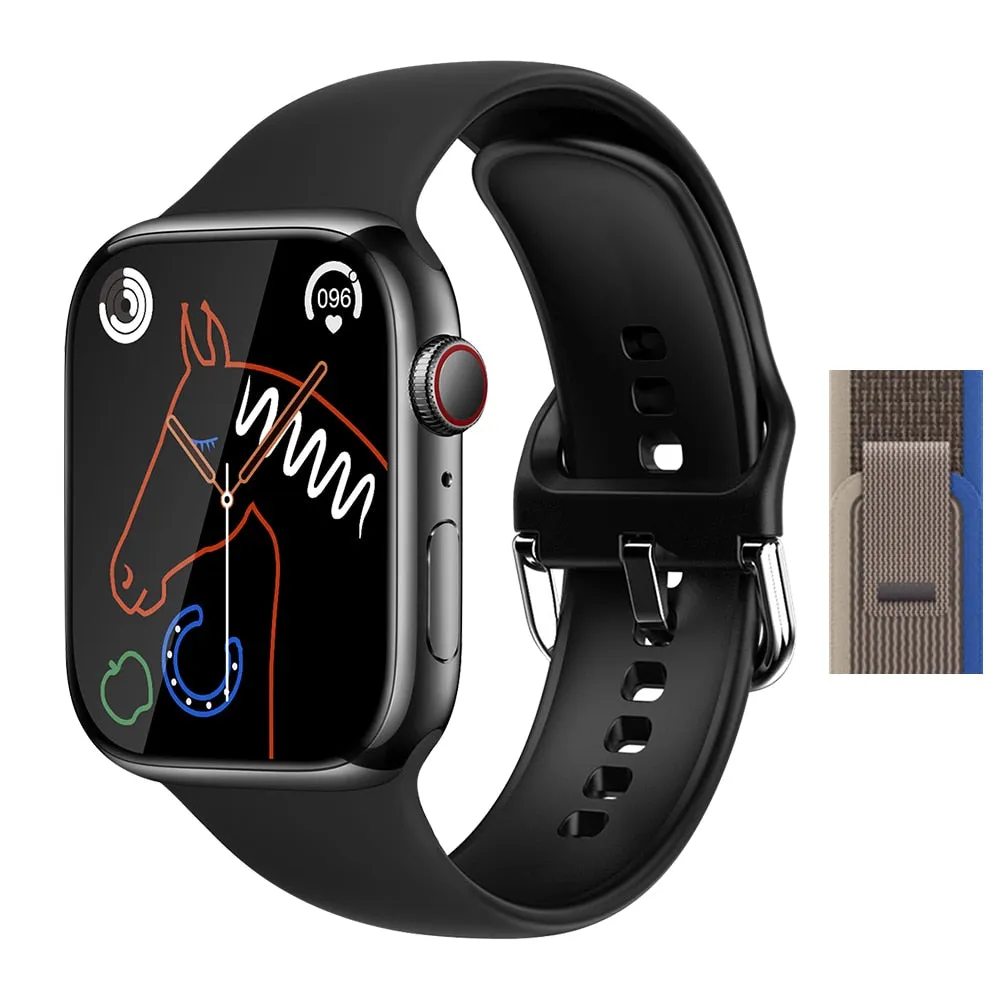 2023 Smart Watch Women Series 8 2.0; Screen Bluetooth Call Heart Rate Blood Pressure Men Smartwatch for Apple Watch IWO Watch 8
