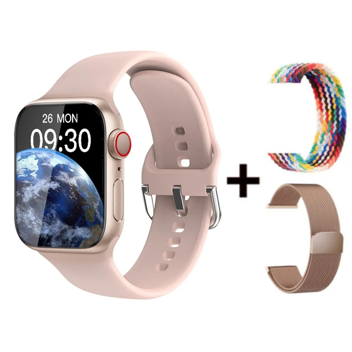 2023 Smart Watch Women Series 8 2.0; Screen Bluetooth Call Heart Rate Blood Pressure Men Smartwatch for Apple Watch IWO Watch 8