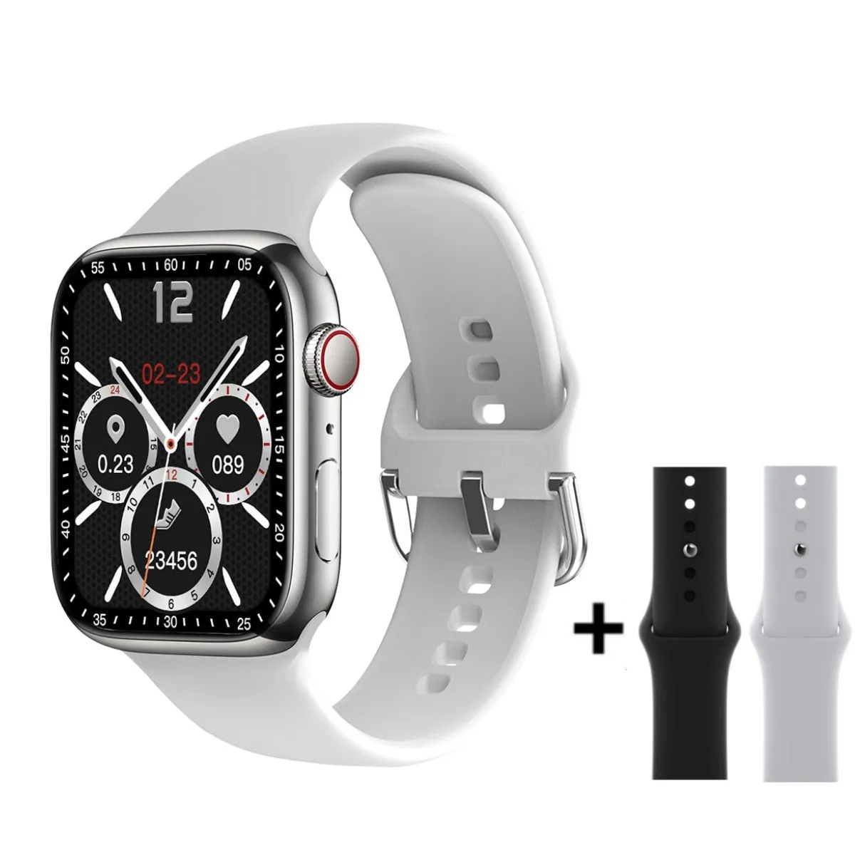 2023 Smart Watch Women Series 8 2.0; Screen Bluetooth Call Heart Rate Blood Pressure Men Smartwatch for Apple Watch IWO Watch 8