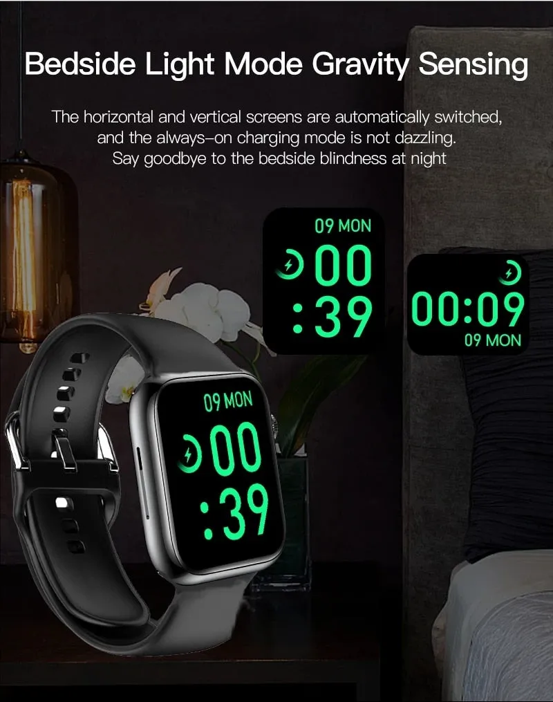 2023 Smart Watch Women Series 8 2.0; Screen Bluetooth Call Heart Rate Blood Pressure Men Smartwatch for Apple Watch IWO Watch 8