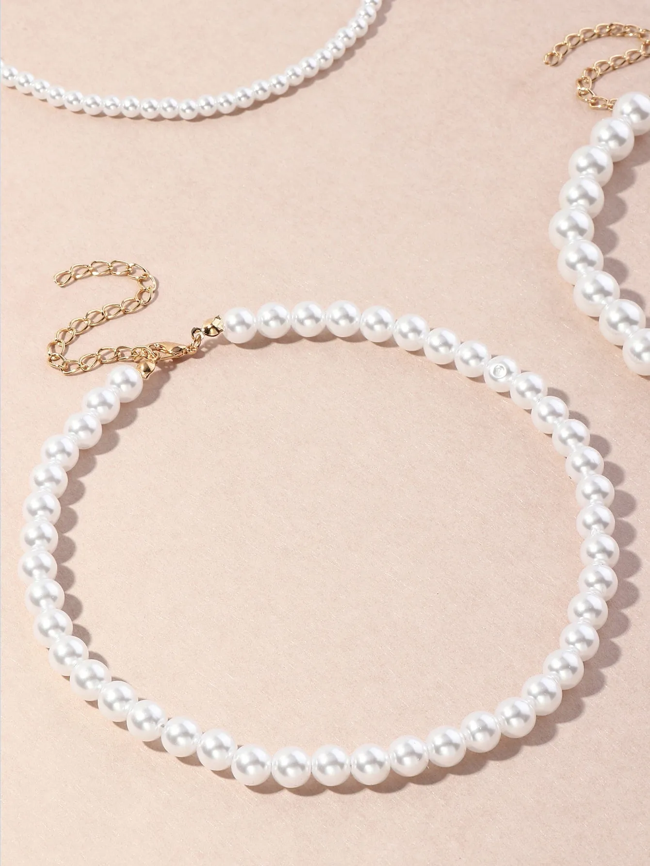 5pcs Pearl Decor Beaded Necklace for Women Jewelry for Women Gift for Her