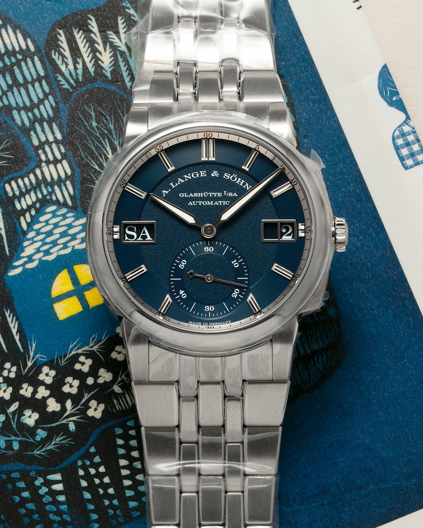 A. Lange & Sohne Datomatic Odysseus 363.179 Stainless Steel
