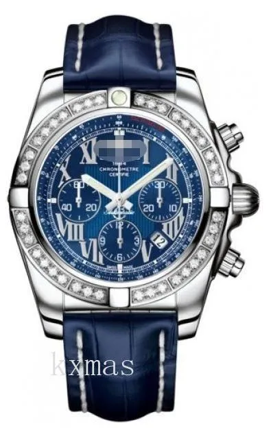 Affordable Elegance Crocodile Leather Watches Strap AB011053/C783-CROCD_K0009138