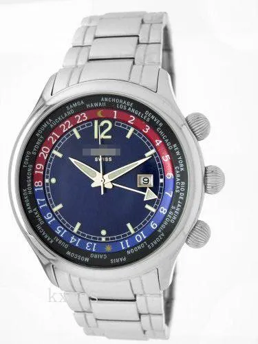 Affordable Elegance Stainless Steel 24 mm Watches Band 1852_BL_K0015915