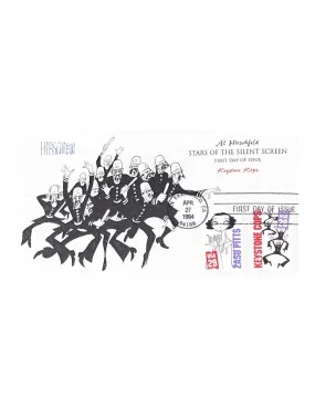 Al Hirschfeld Autographed Keystone Kops Envelope - $1K APR Value w/ CoA!