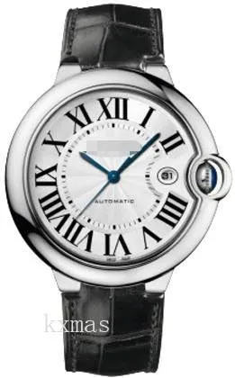 Amazing Elegance Black Crocodile Leather Watches Band W6901351_K0000578