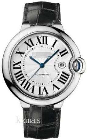 Amazing Elegance Black Crocodile Leather Watches Band W6901351_K0000578