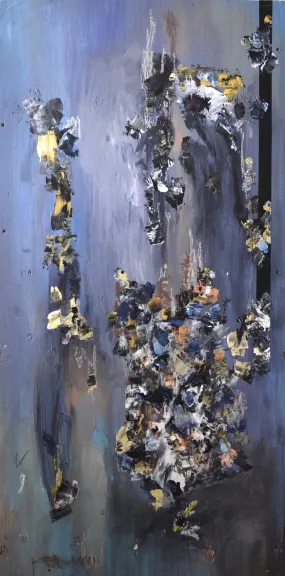 ANNA BORSELLINO "26221" Acrylic on Wood Panel - $3.5K Appraisal Value!