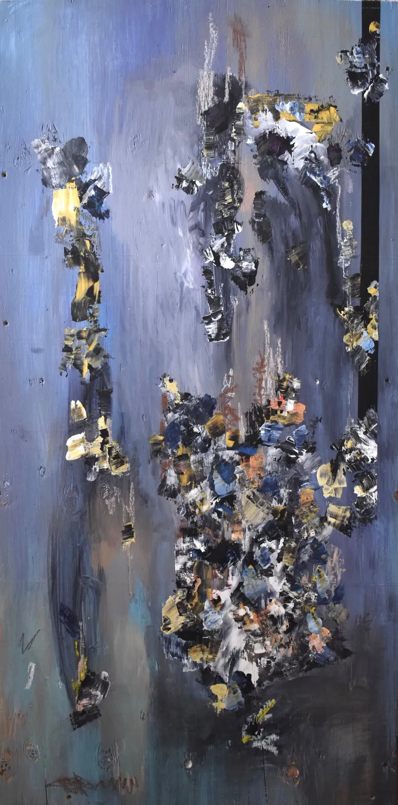ANNA BORSELLINO "26221" Acrylic on Wood Panel - $3.5K Appraisal Value!