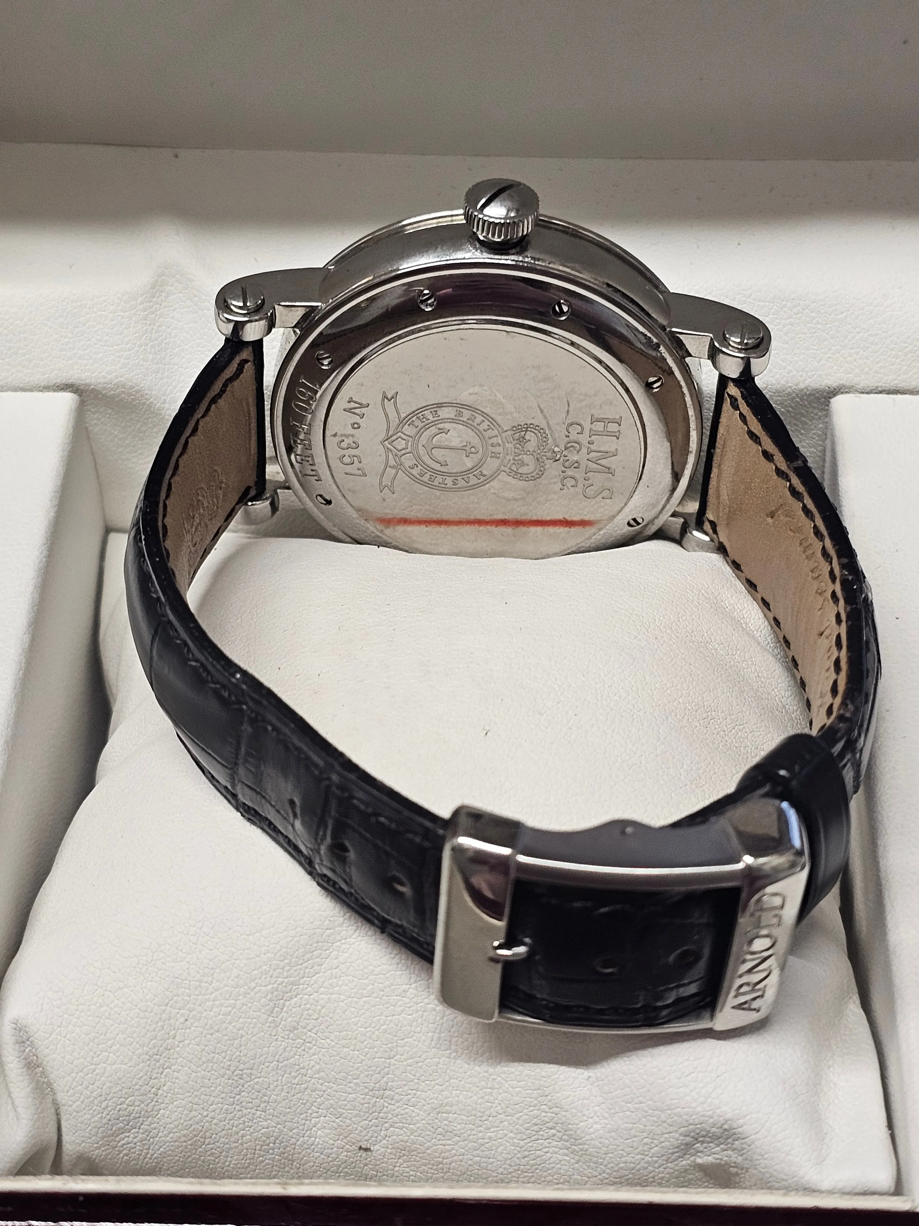 ARNOLD & SON Ltd. Ed. #357 160 Feet Waterproof, Men's Watch - $25K APR w/ COA!!!