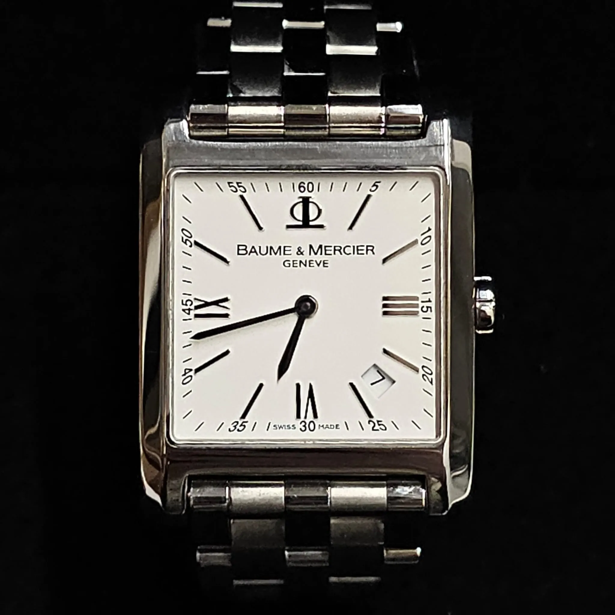 BAUME & MERCIER Hampton Classic Men's Stainless Steel Watch -  $6K APR w/ COA!!!