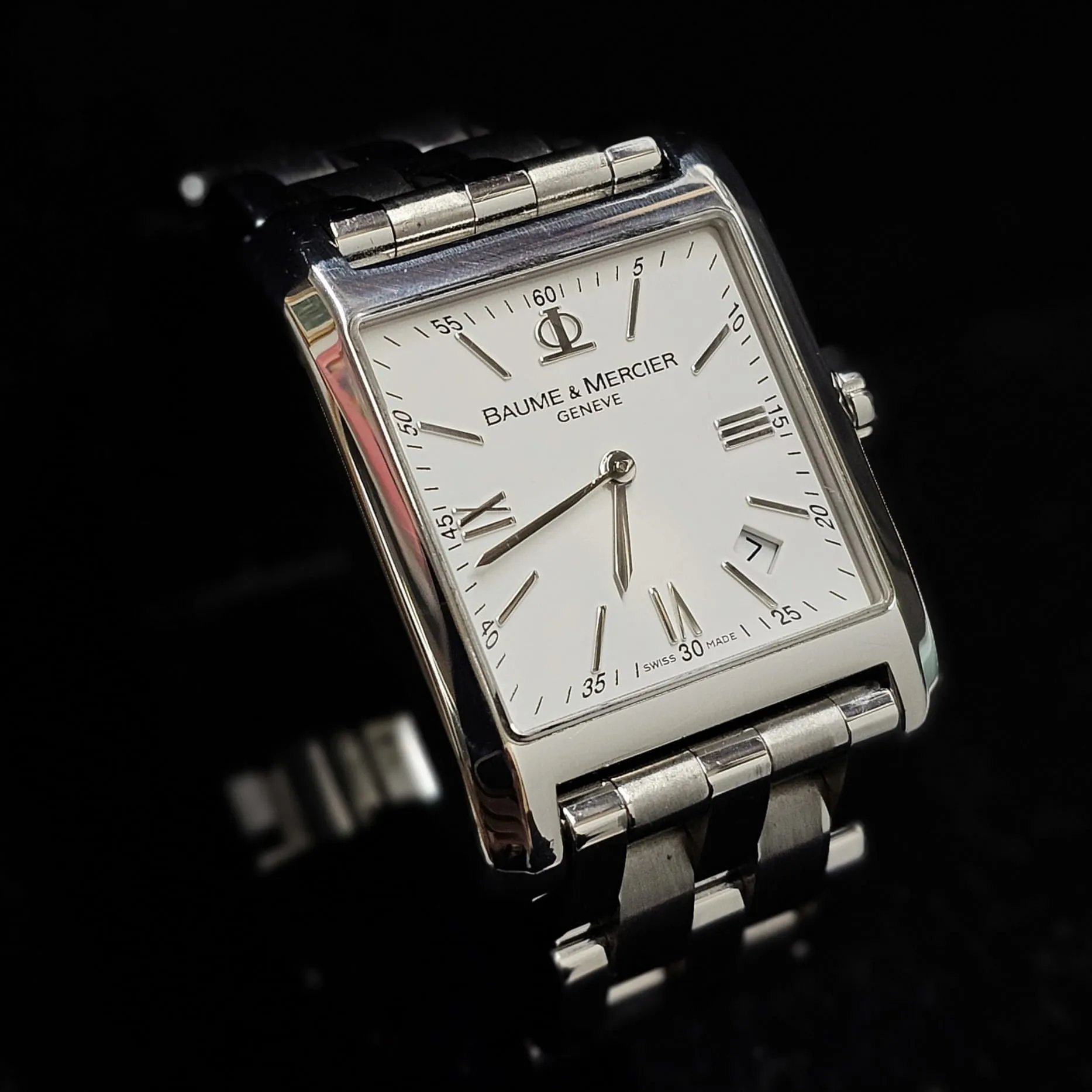 BAUME & MERCIER Hampton Classic Men's Stainless Steel Watch -  $6K APR w/ COA!!!