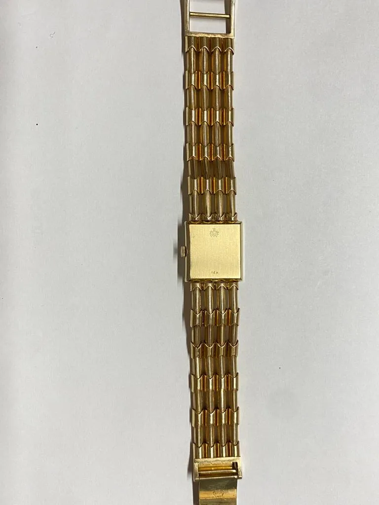 Baume & Mercier SG Beautiful and Unique Bamboo-Style Bracelet - $25K APR w/ COA!