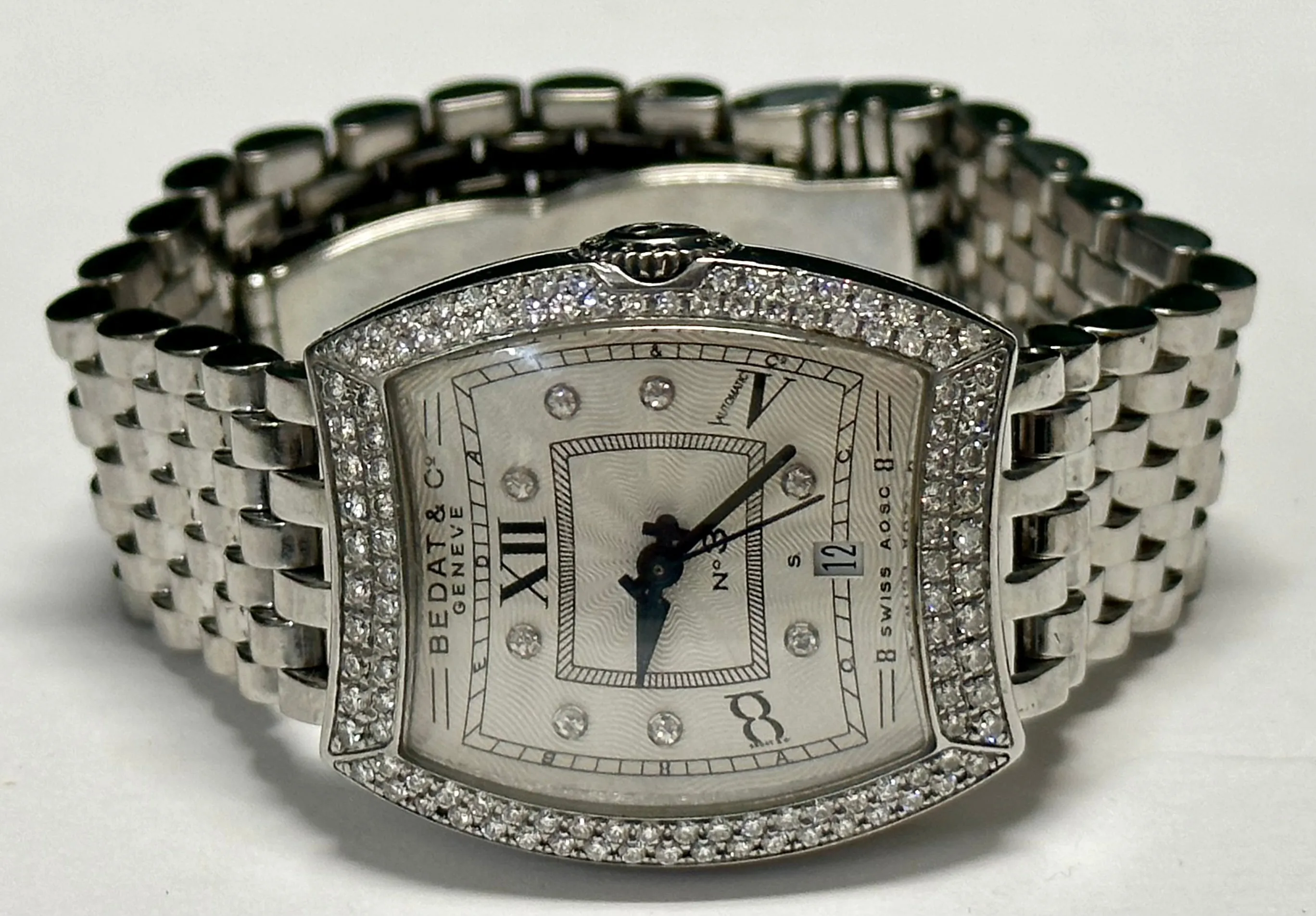 BEDAT & Co 113 Diamonds Stainless Steel Ref# 314 Automatic- $10K APR w/ COA!!!!