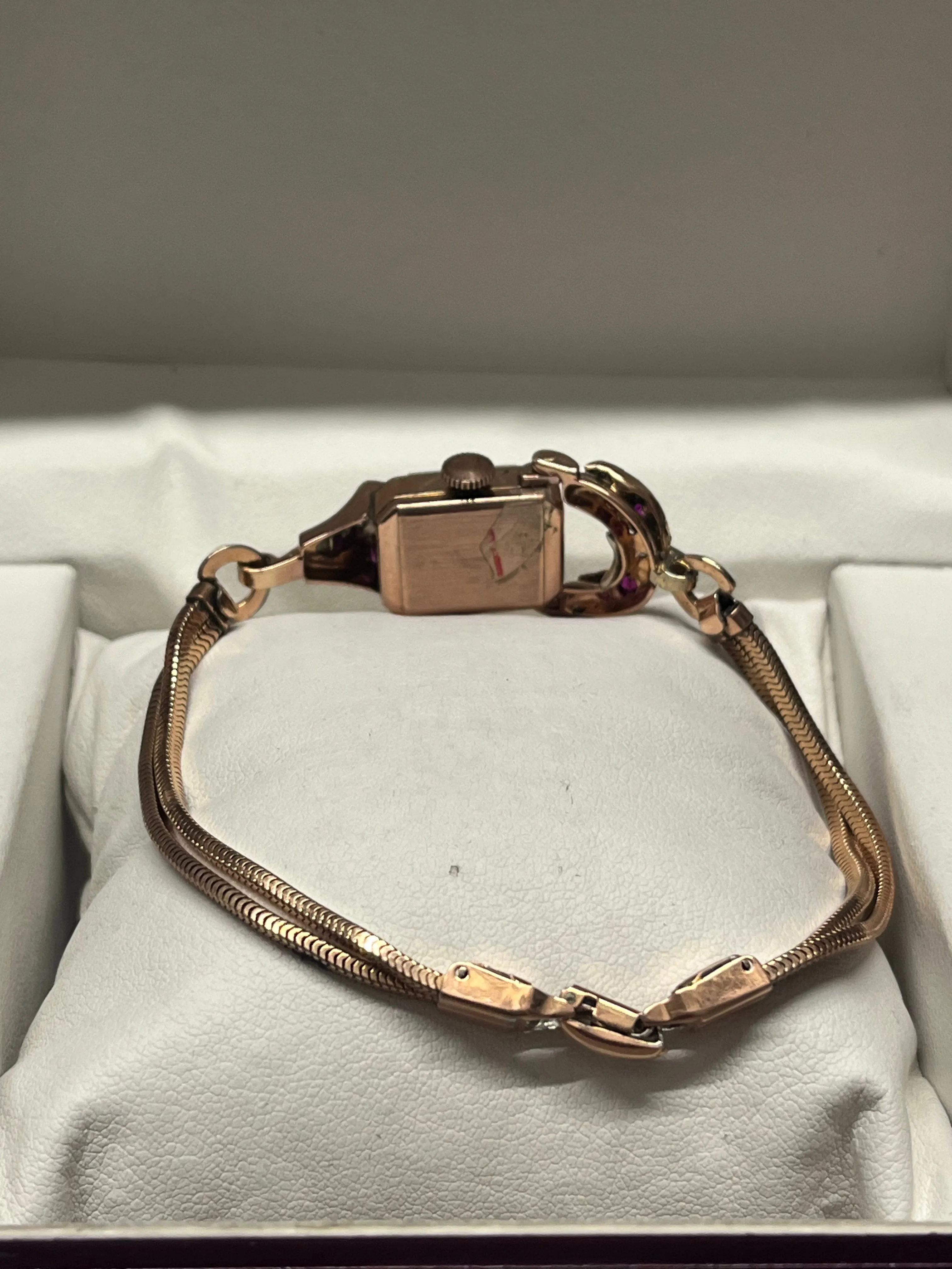 BELFONT Beautifully Rare And Unique 12K GF Ladies' Wristwatch - $20K APR w/ COA!