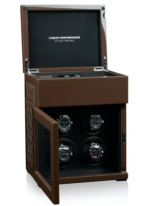 Benson Watch Winder Black Series 4.16 LE Brown/brown leather