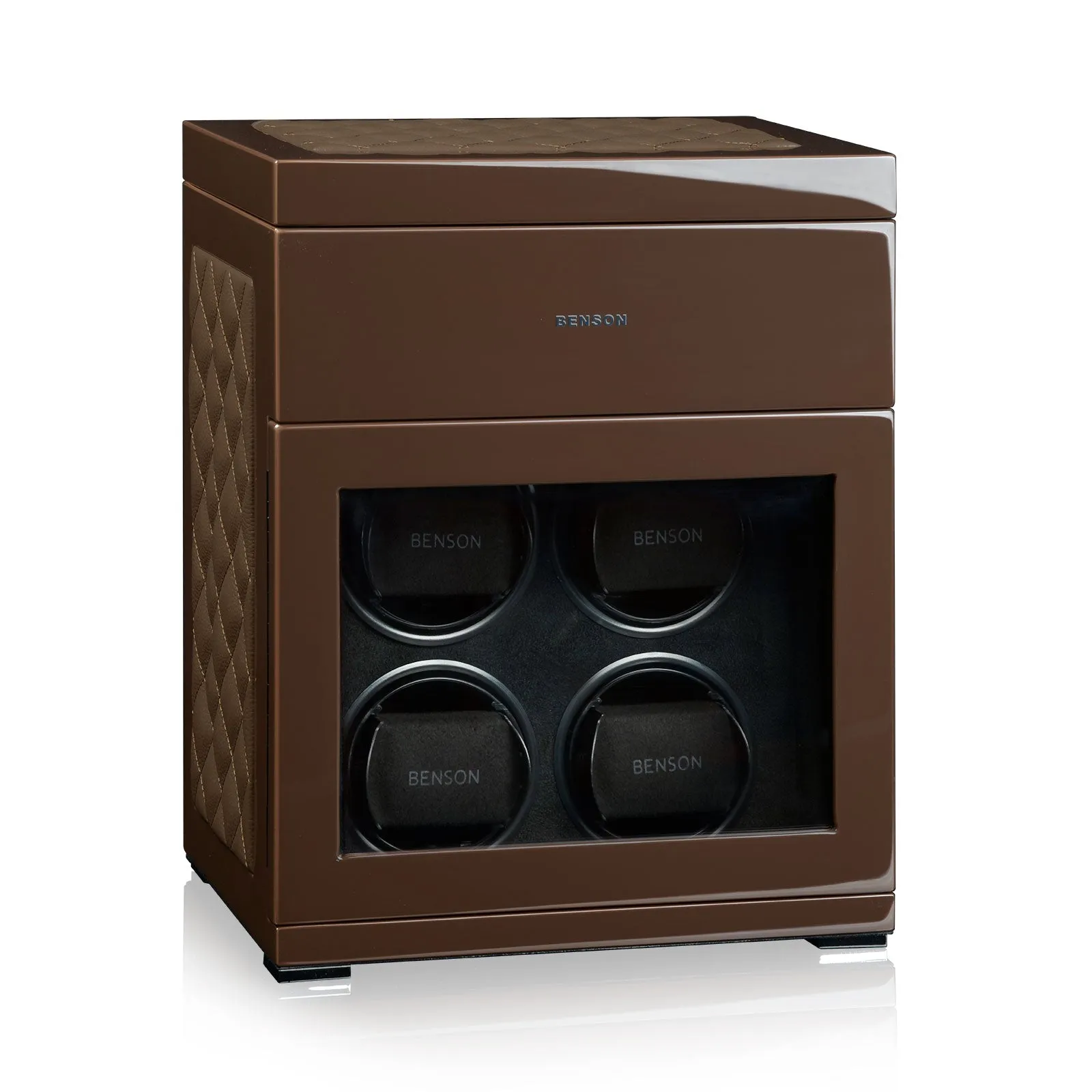 Benson Watch Winder Black Series 4.16 LE Brown/brown leather
