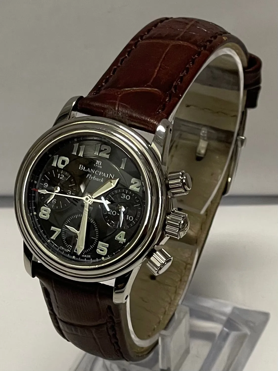 BLANCPAIN Flyback Limited Edition #107/150 SS Automatic Watch - $40K APR w/ COA!