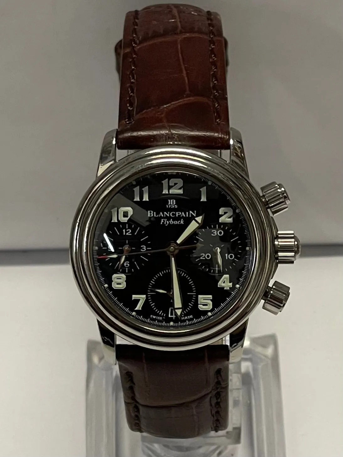 BLANCPAIN Flyback Limited Edition #107/150 SS Automatic Watch - $40K APR w/ COA!