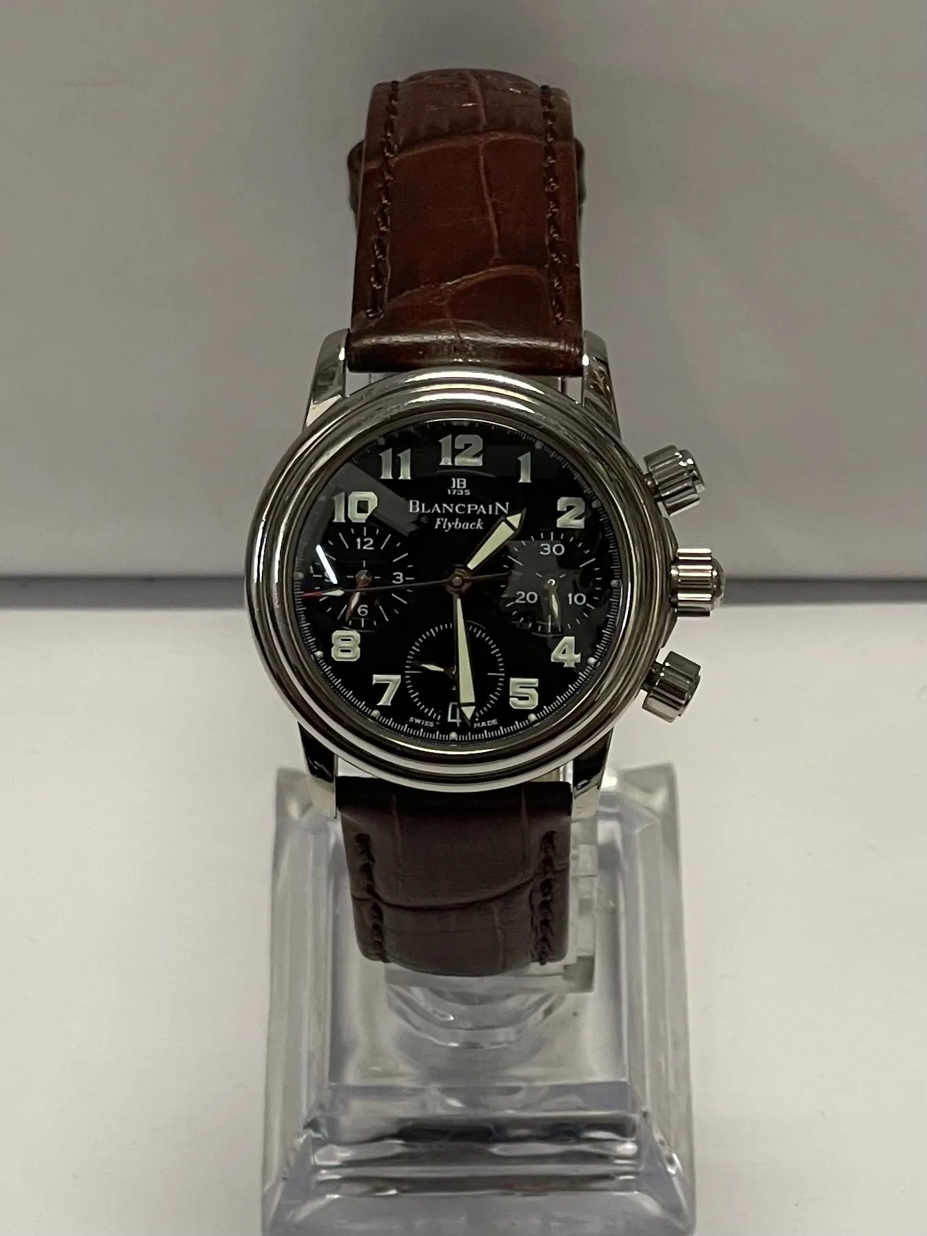 BLANCPAIN Flyback Limited Edition #107/150 SS Automatic Watch - $40K APR w/ COA!