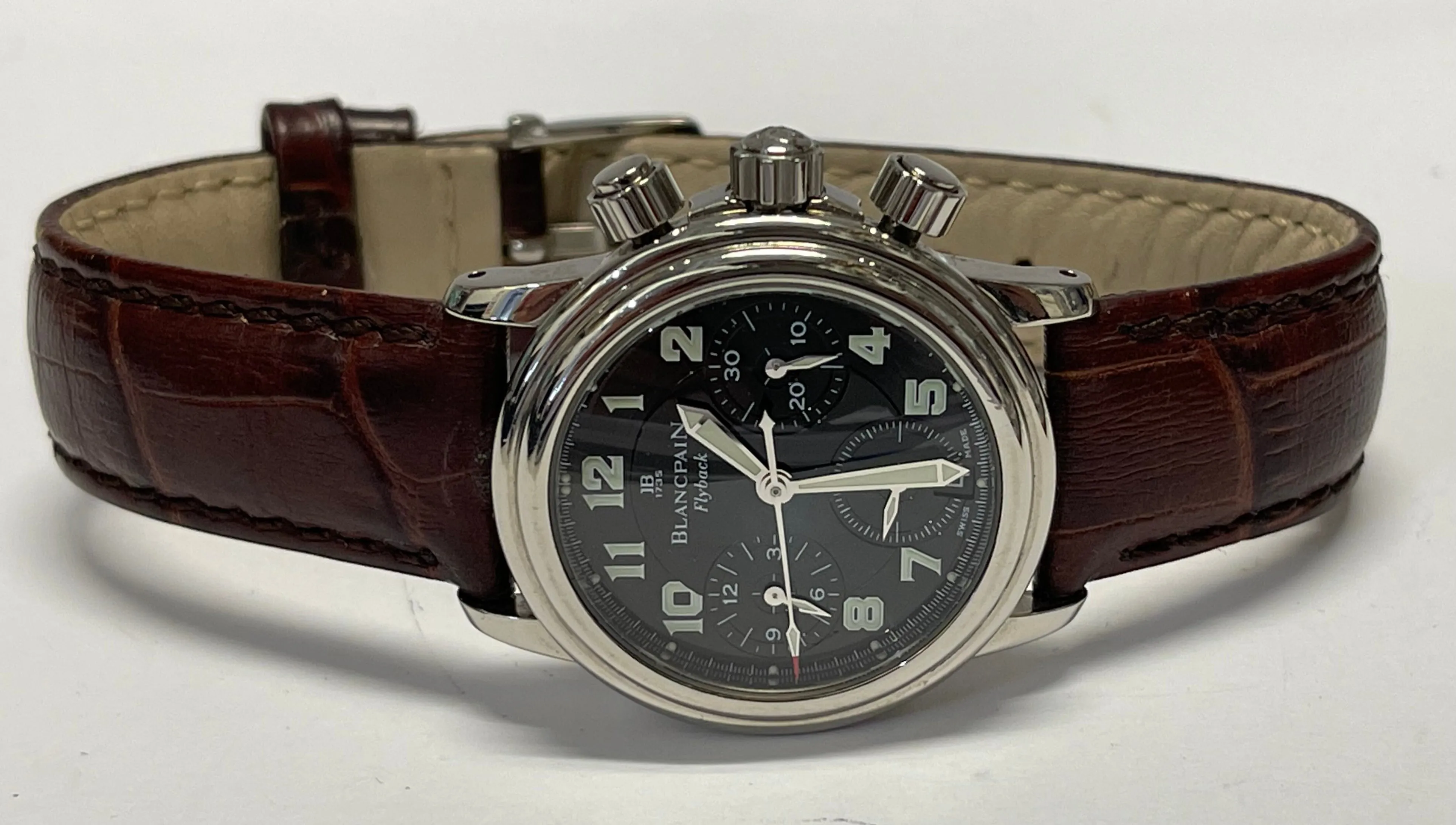 BLANCPAIN Flyback Limited Edition #107/150 SS Automatic Watch - $40K APR w/ COA!