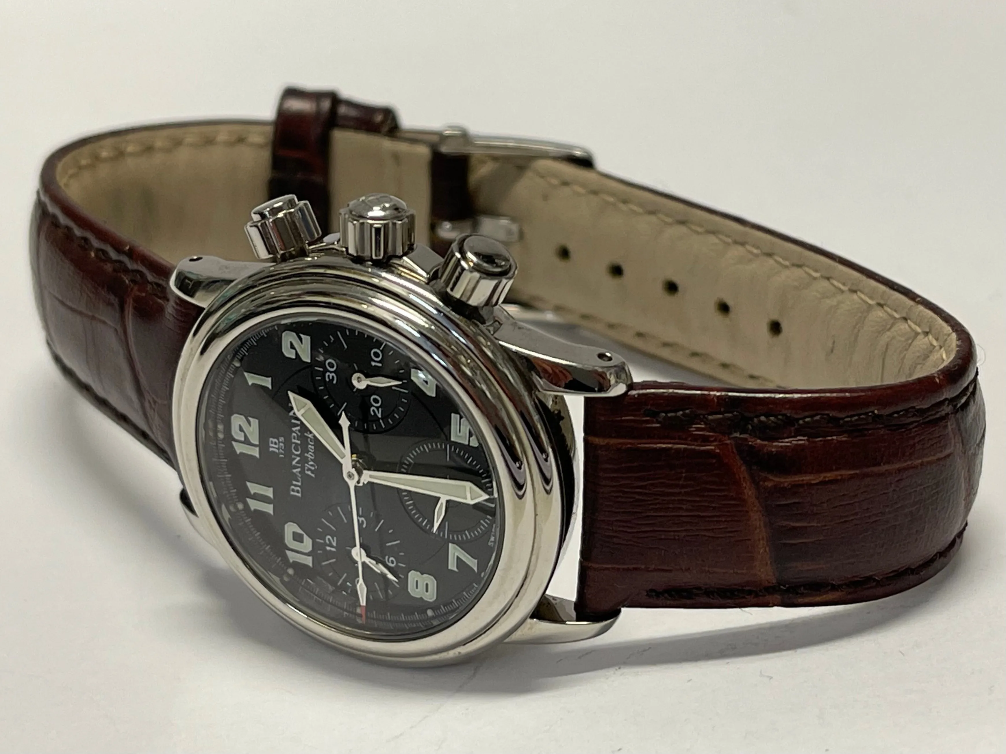BLANCPAIN Flyback Limited Edition #107/150 SS Automatic Watch - $40K APR w/ COA!