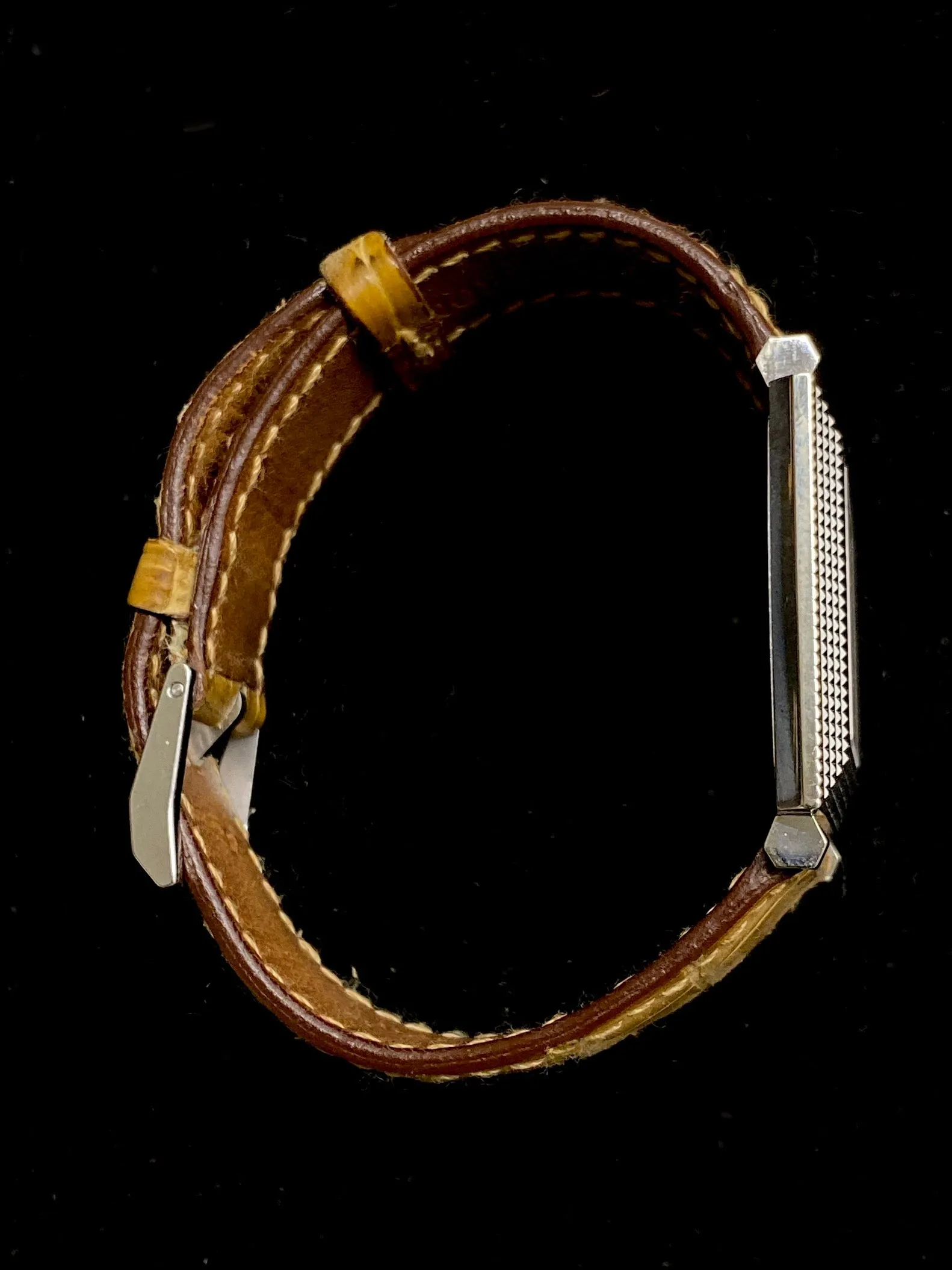 BOUCHERON Pyramid Classic 18K White Gold Square Wristwatch - $10K Appraisal Value! ✓