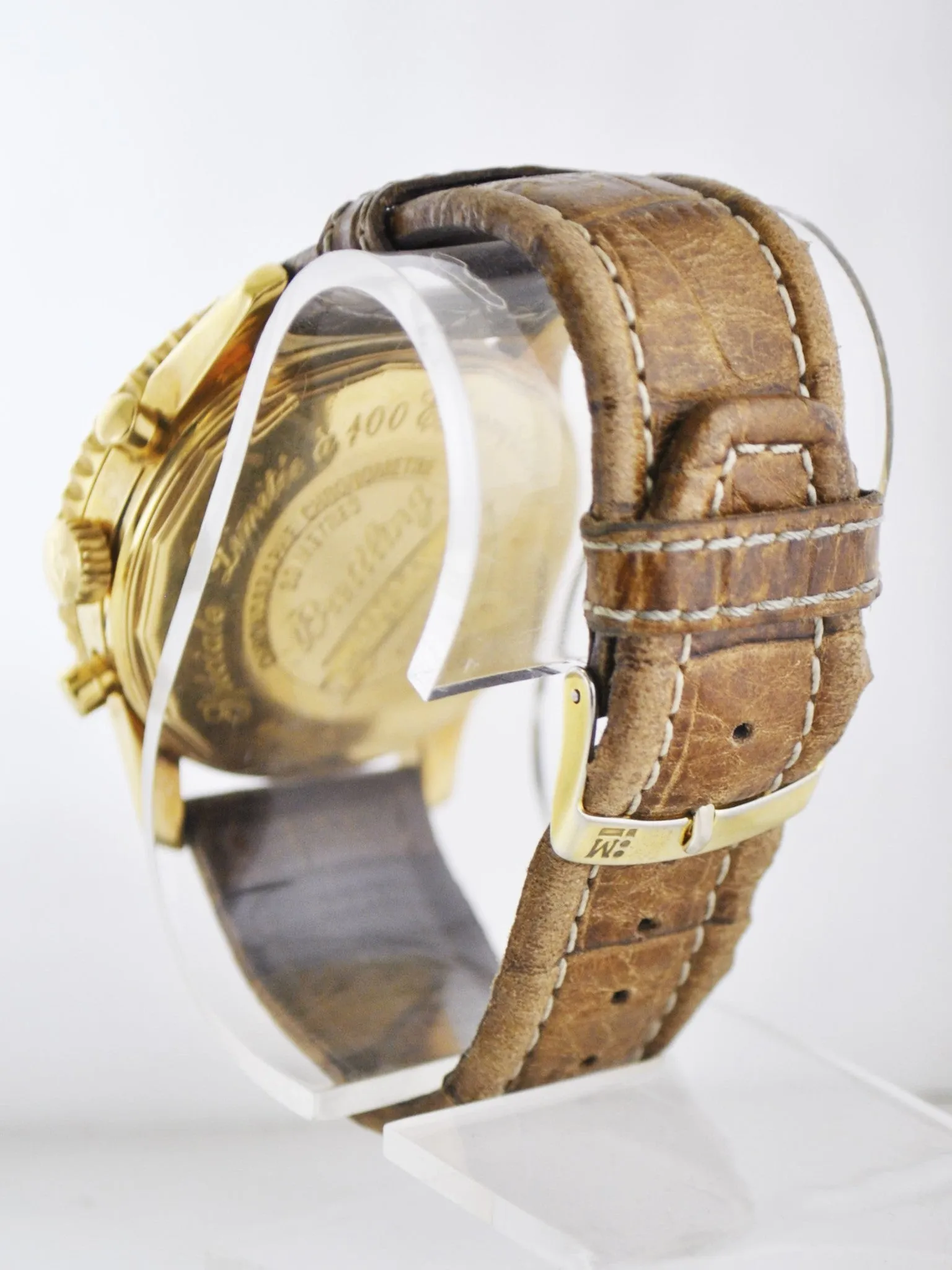 BREITLING Limited Edition Datora Montbrilliant 18KYG Chronometre w/ Annual Calendar - $50K VALUE