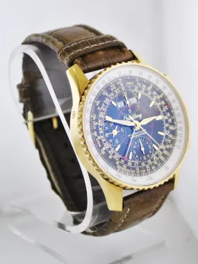 BREITLING Limited Edition Datora Montbrilliant 18KYG Chronometre w/ Annual Calendar - $50K VALUE