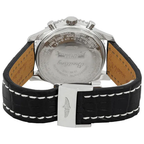 Breitling Montbrilliant Datora Black Dial Men's Watch BKCD A2133012-B993