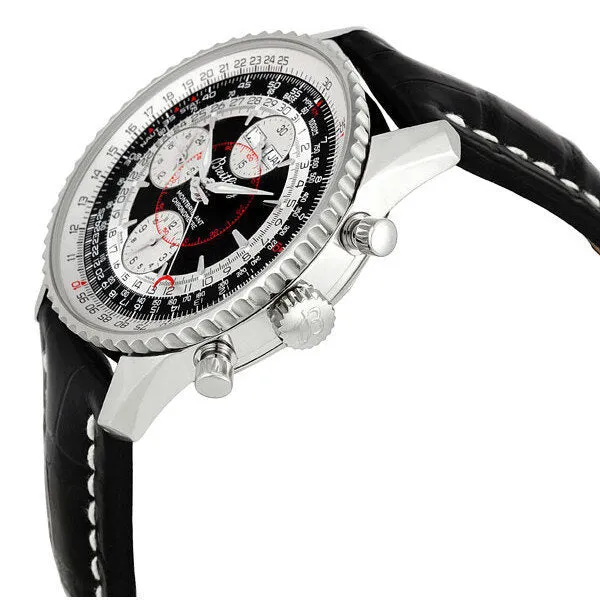 Breitling Montbrilliant Datora Black Dial Men's Watch BKCD A2133012-B993