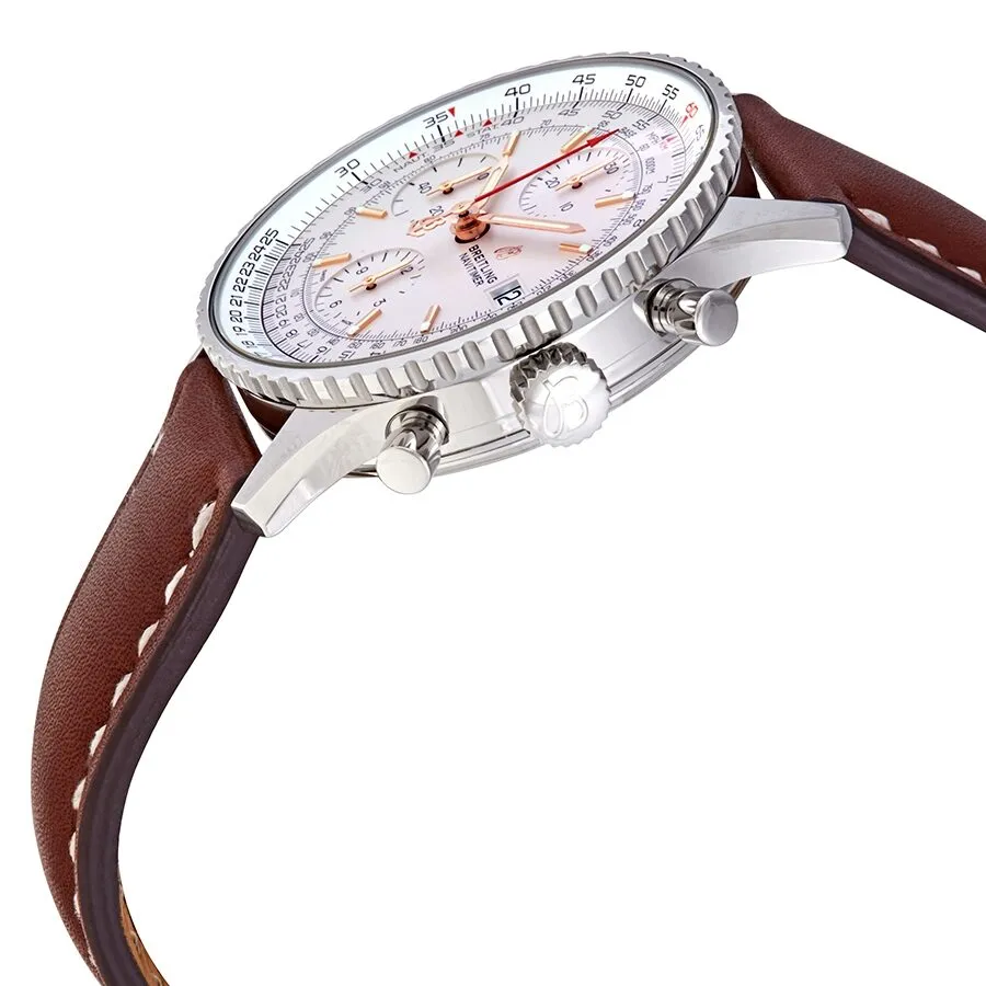Breitling Navitimer 1 Chronograph Automatic Silver Dial Men's Watch A13324121G1X3