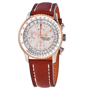 Breitling Navitimer Chronograph Automatic Chronometer Silver Dial Men's Watch U13324211G1X1