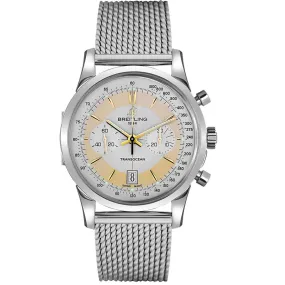 BREITLING Transocean Chronograph Edition Automatic Mens Watch AB015412/G784 154A