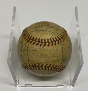 BROOKLYN DODGERS Rare 1956 Baseball Signed by Entire Team - $15K APR Value w/ CoA!  