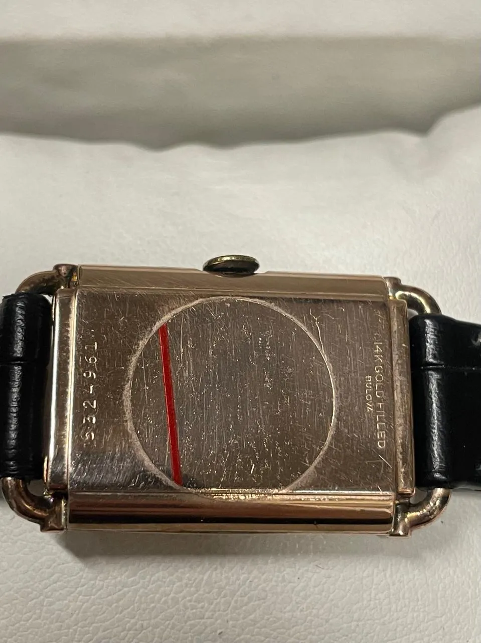 Bulova Vintage 1940s Rose Gold Tank Watch - Copper Dial, Rare - $10K APR w/ COA!