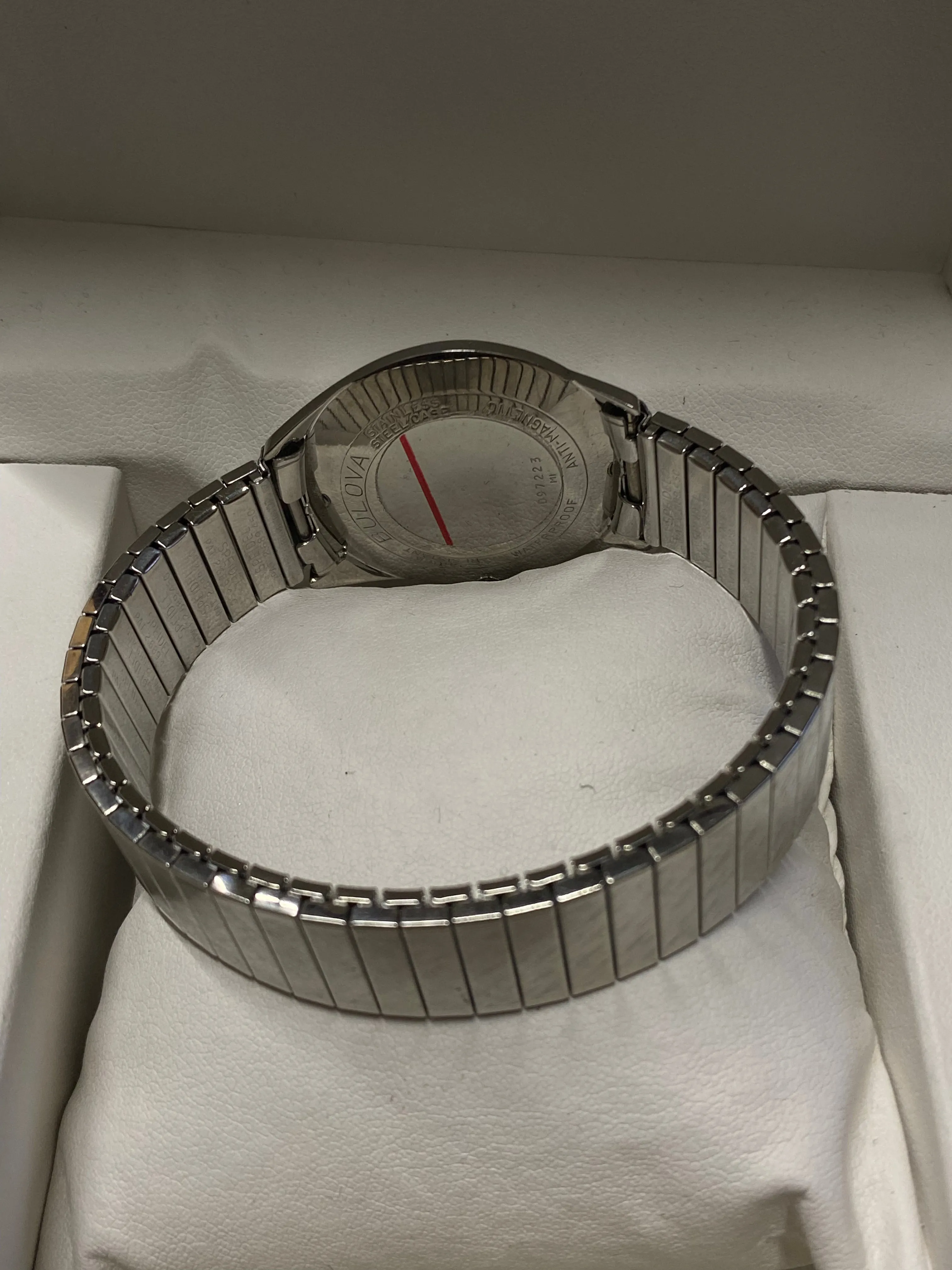 BULOVA Vintage 1950's SS Men's Wristwatch Rare Lovely Design - $5K APR w/ COA!!!