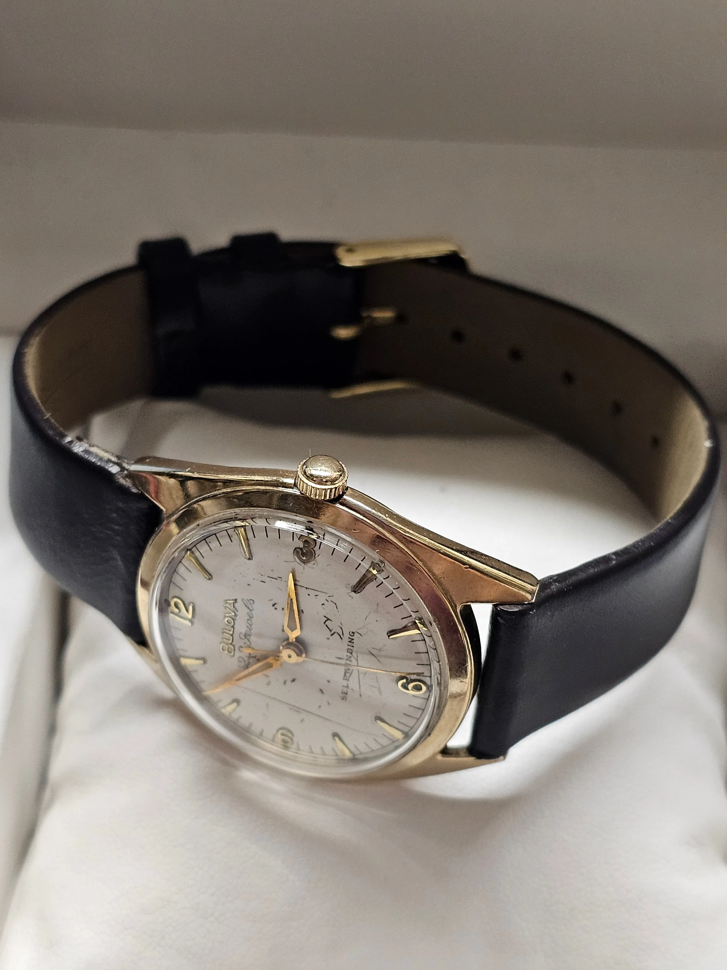BULOVA Vintage circa 1950's Unique Self Winding GT Men's Watch - $6K APR w/ COA!