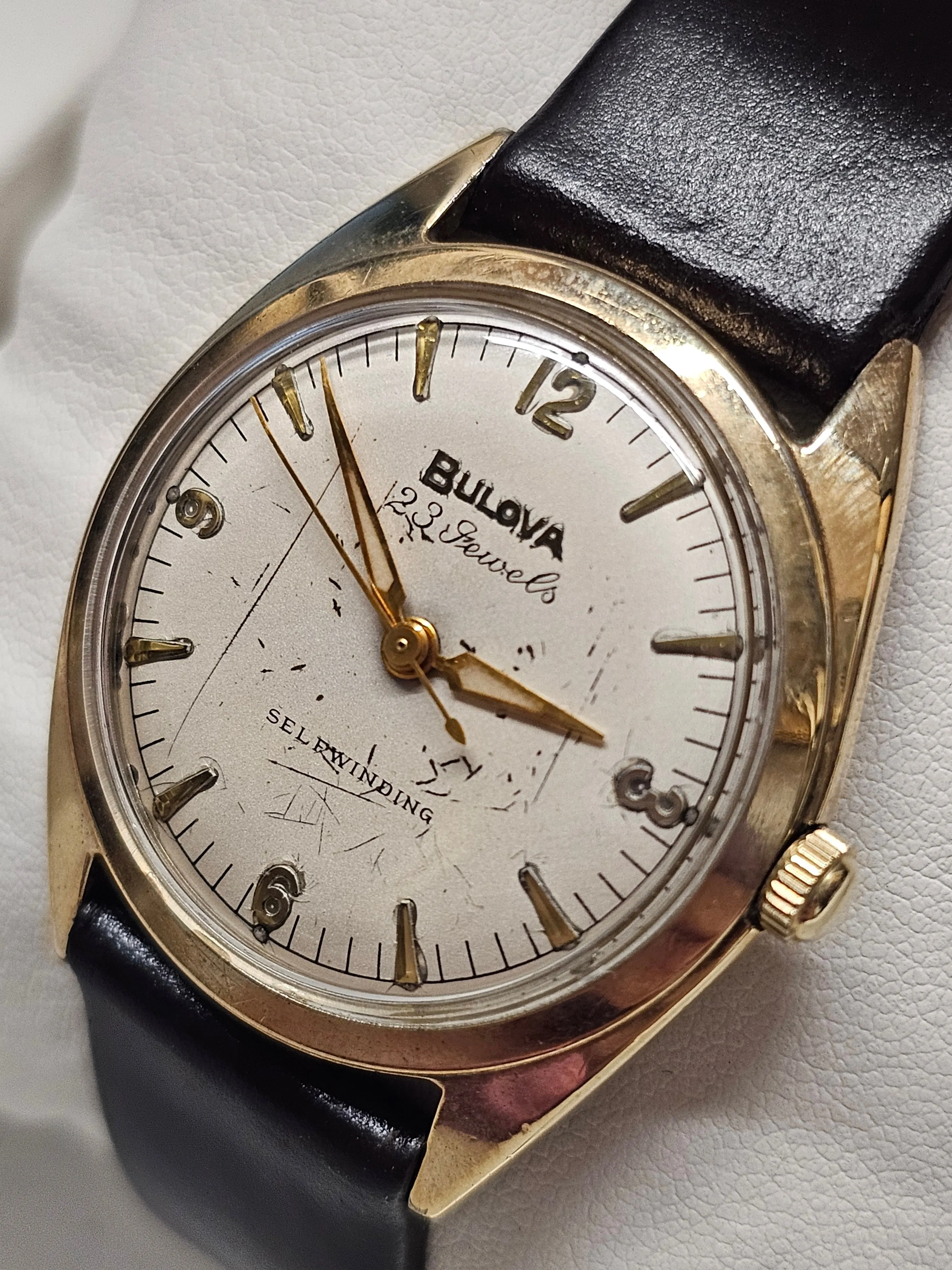 BULOVA Vintage circa 1950's Unique Self Winding GT Men's Watch - $6K APR w/ COA!