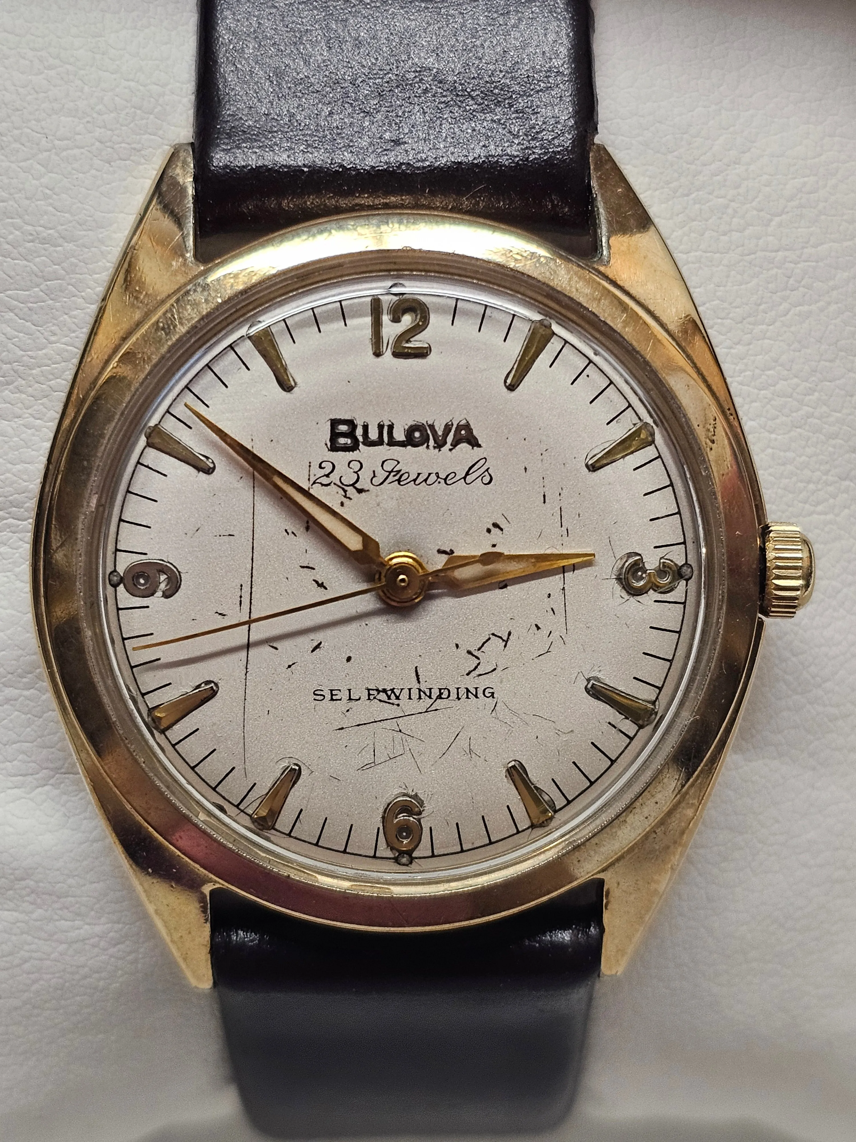 BULOVA Vintage circa 1950's Unique Self Winding GT Men's Watch - $6K APR w/ COA!