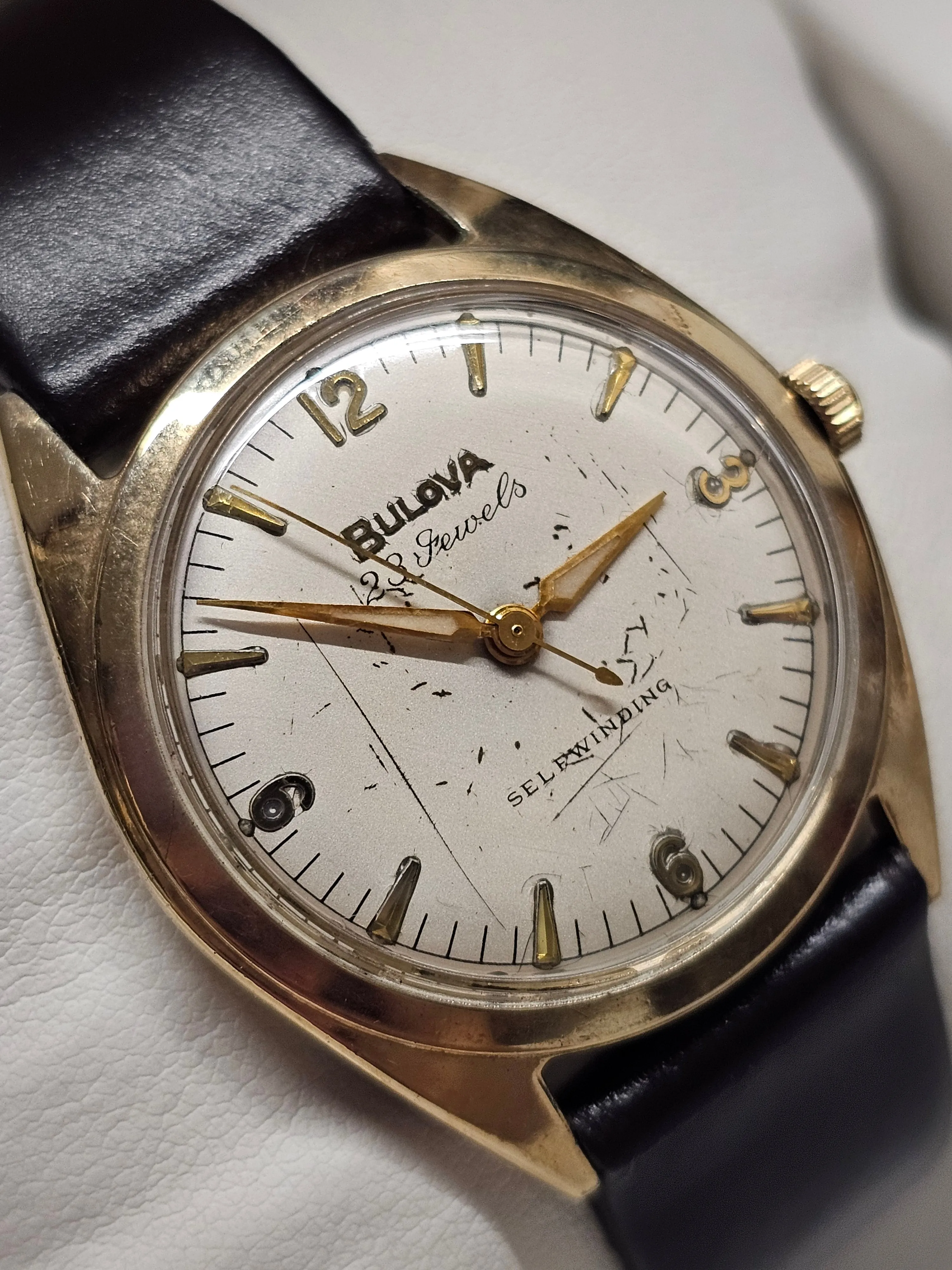 BULOVA Vintage circa 1950's Unique Self Winding GT Men's Watch - $6K APR w/ COA!