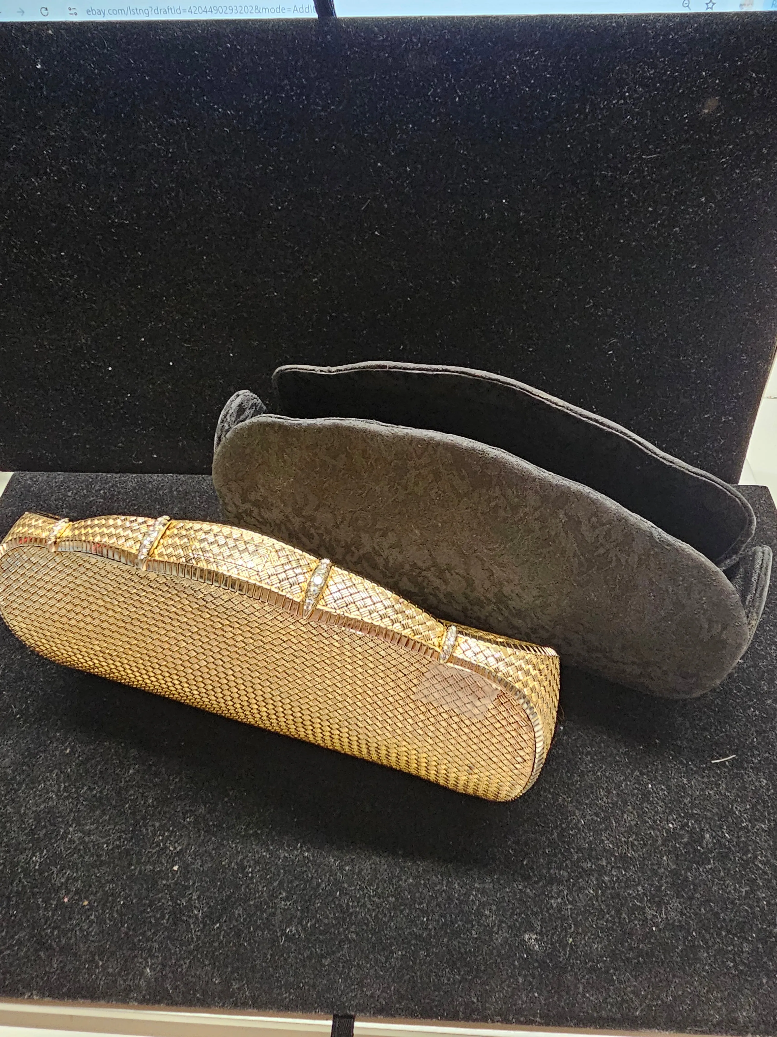 BVLGARI 1980s 12oz 18K Yellow Gold 24 EVS Dmnds  Ladies Handbag-$250K APR w CoA!