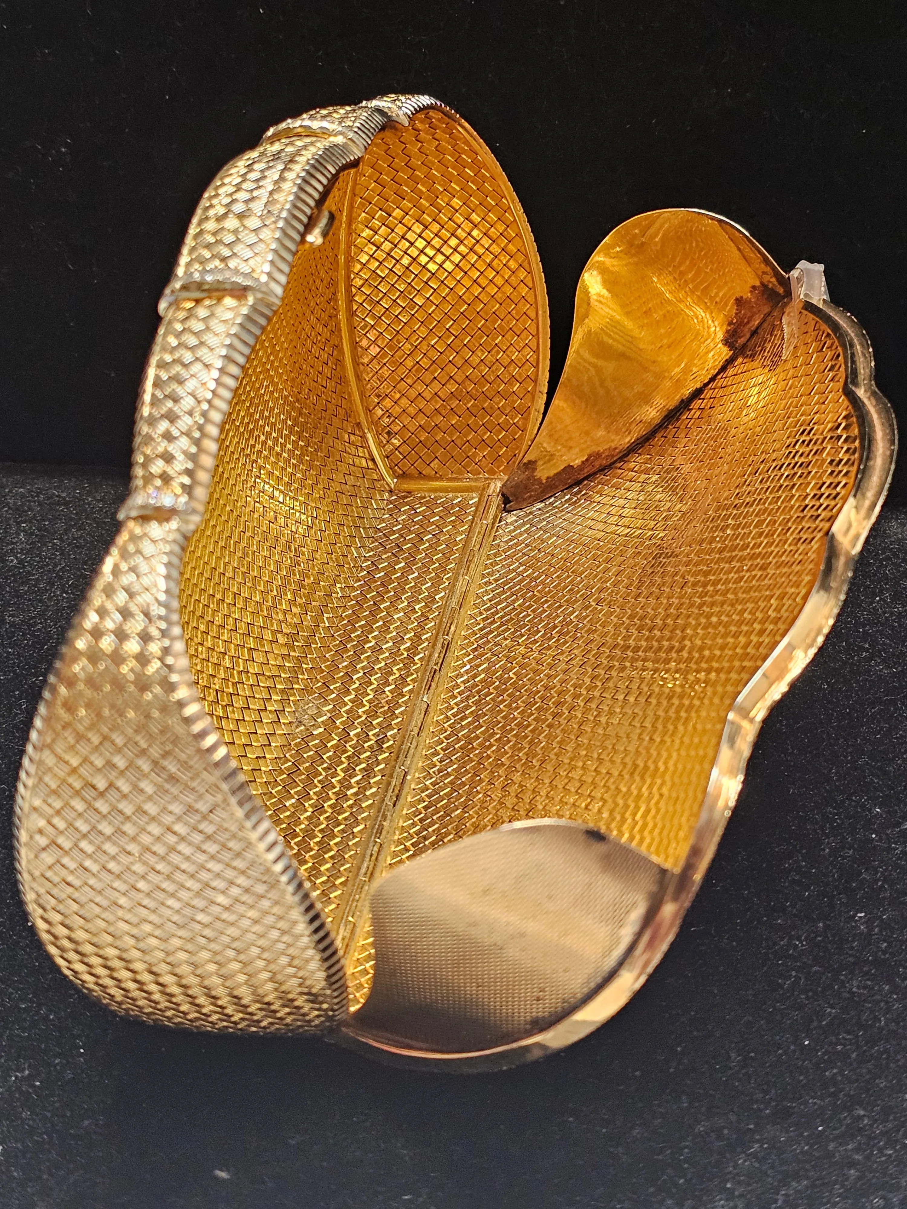 BVLGARI 1980s 12oz 18K Yellow Gold 24 EVS Dmnds  Ladies Handbag-$250K APR w CoA!