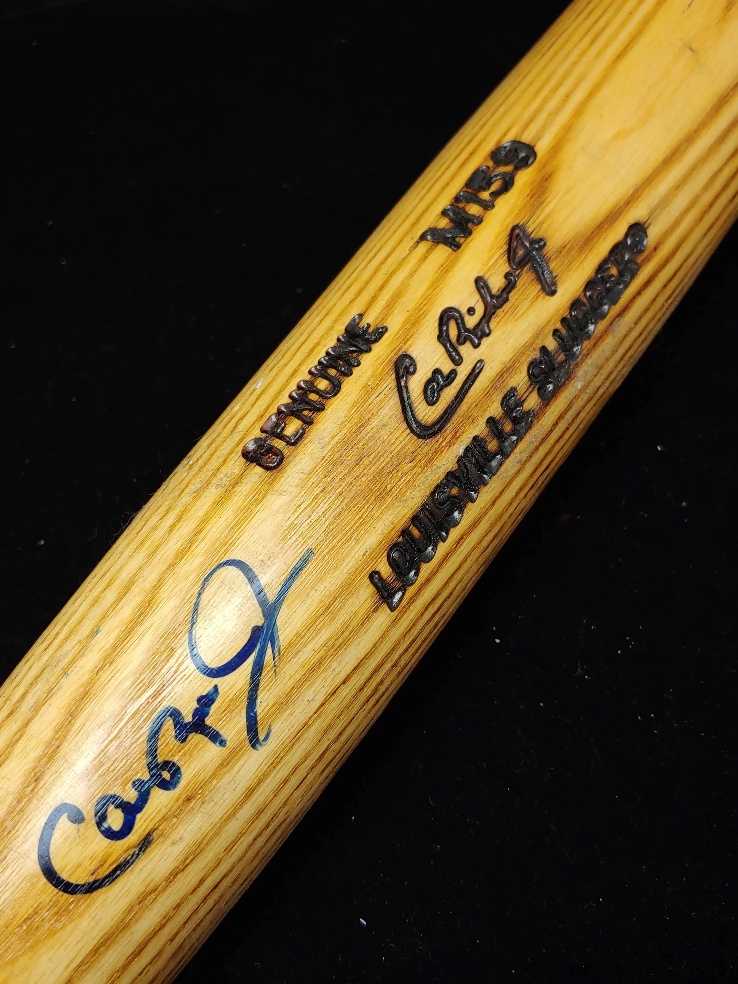 CAL RIPKEN JR. Authentic Signed Baseball Bat - $6K Appraisal Value!