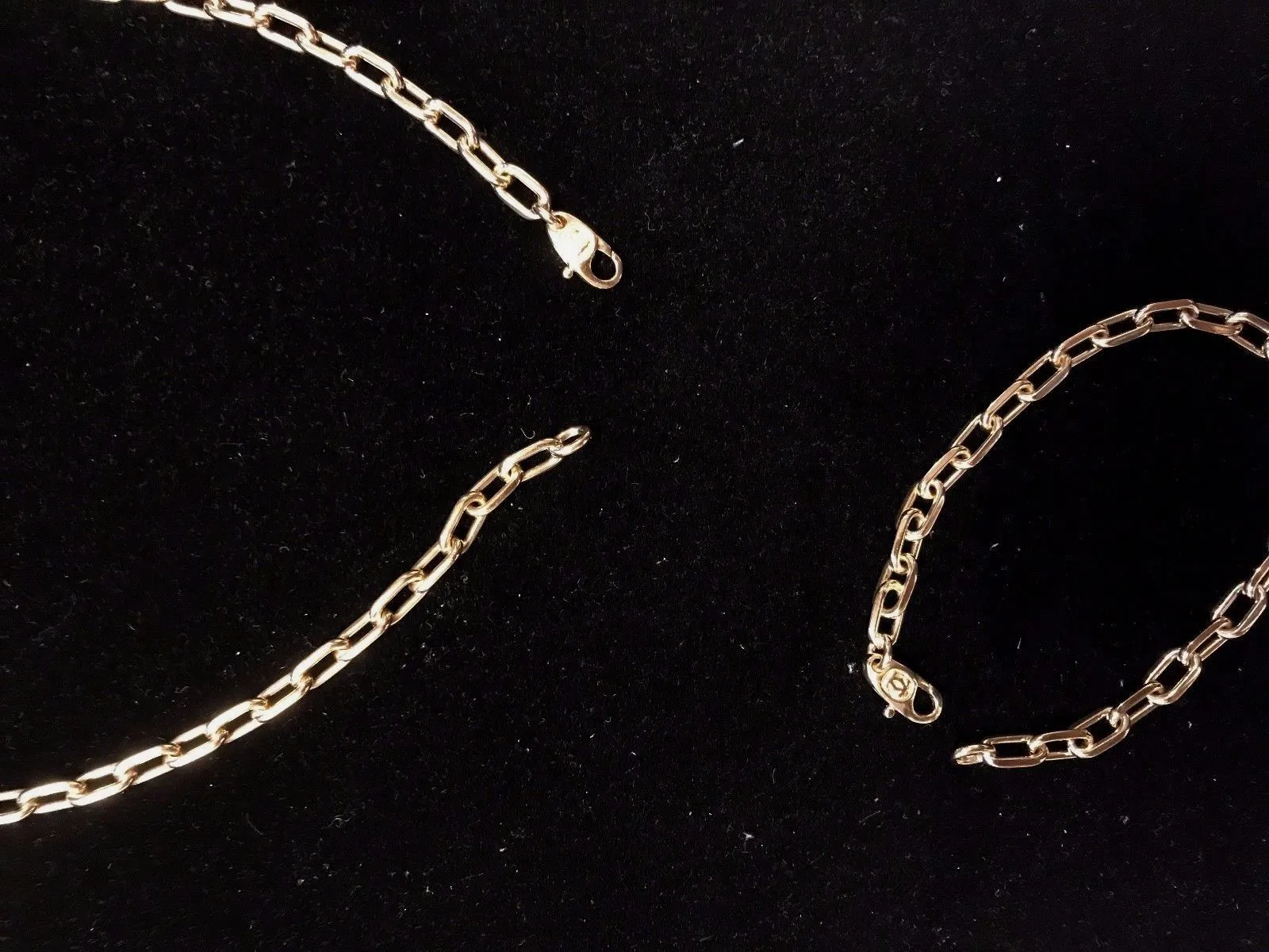 CARTIER 18K Rose Gold Classic Chain Link Bracelet - $10K Appraisal Value! ✓